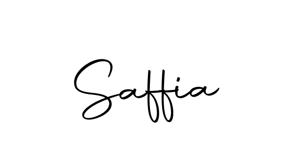 if you are searching for the best signature style for your name Saffia. so please give up your signature search. here we have designed multiple signature styles  using Autography-DOLnW. Saffia signature style 10 images and pictures png