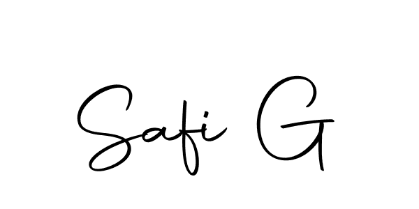 It looks lik you need a new signature style for name Safi G. Design unique handwritten (Autography-DOLnW) signature with our free signature maker in just a few clicks. Safi G signature style 10 images and pictures png