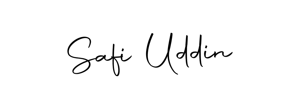 The best way (Autography-DOLnW) to make a short signature is to pick only two or three words in your name. The name Safi Uddin include a total of six letters. For converting this name. Safi Uddin signature style 10 images and pictures png