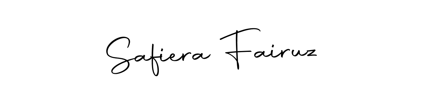 Create a beautiful signature design for name Safiera Fairuz. With this signature (Autography-DOLnW) fonts, you can make a handwritten signature for free. Safiera Fairuz signature style 10 images and pictures png