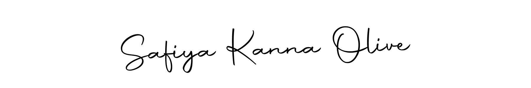Best and Professional Signature Style for Safiya Kanna Olive. Autography-DOLnW Best Signature Style Collection. Safiya Kanna Olive signature style 10 images and pictures png