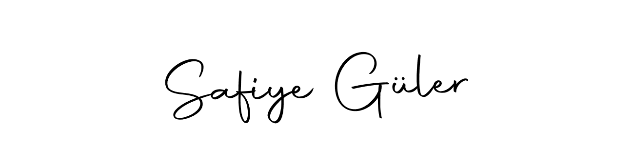 You can use this online signature creator to create a handwritten signature for the name Safiye Güler. This is the best online autograph maker. Safiye Güler signature style 10 images and pictures png