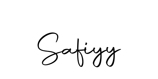 How to make Safiyy signature? Autography-DOLnW is a professional autograph style. Create handwritten signature for Safiyy name. Safiyy signature style 10 images and pictures png