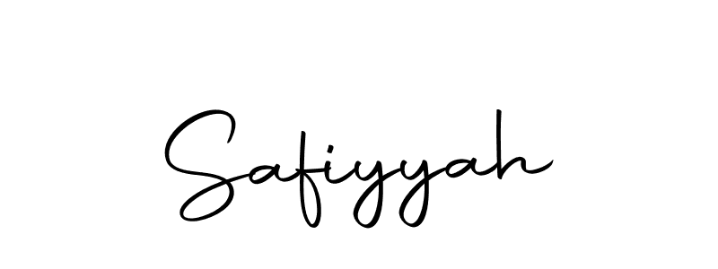 Safiyyah stylish signature style. Best Handwritten Sign (Autography-DOLnW) for my name. Handwritten Signature Collection Ideas for my name Safiyyah. Safiyyah signature style 10 images and pictures png