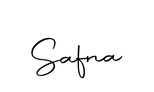 Create a beautiful signature design for name Safna. With this signature (Autography-DOLnW) fonts, you can make a handwritten signature for free. Safna signature style 10 images and pictures png