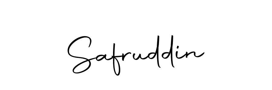 Create a beautiful signature design for name Safruddin. With this signature (Autography-DOLnW) fonts, you can make a handwritten signature for free. Safruddin signature style 10 images and pictures png