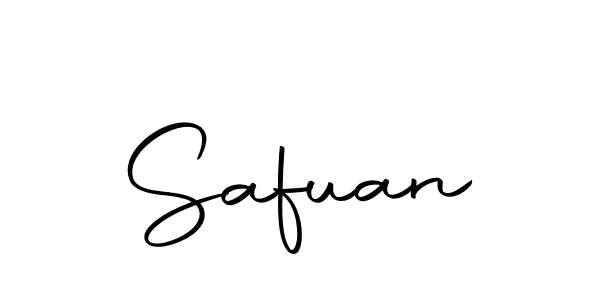 Create a beautiful signature design for name Safuan. With this signature (Autography-DOLnW) fonts, you can make a handwritten signature for free. Safuan signature style 10 images and pictures png