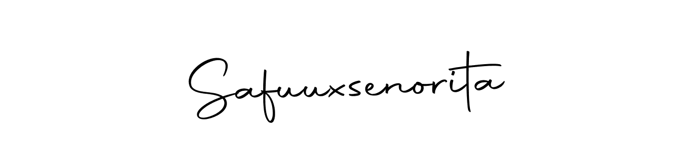 if you are searching for the best signature style for your name Safuuxsenorita. so please give up your signature search. here we have designed multiple signature styles  using Autography-DOLnW. Safuuxsenorita signature style 10 images and pictures png