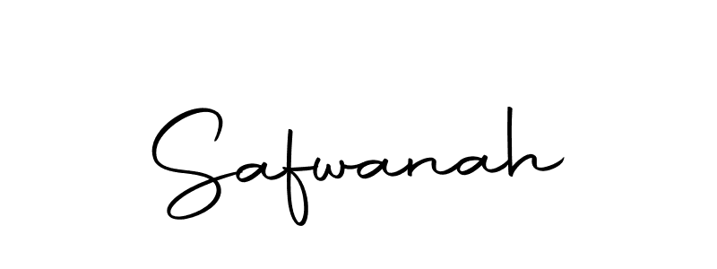 Safwanah stylish signature style. Best Handwritten Sign (Autography-DOLnW) for my name. Handwritten Signature Collection Ideas for my name Safwanah. Safwanah signature style 10 images and pictures png