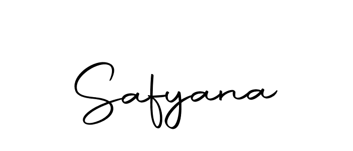 How to make Safyana signature? Autography-DOLnW is a professional autograph style. Create handwritten signature for Safyana name. Safyana signature style 10 images and pictures png