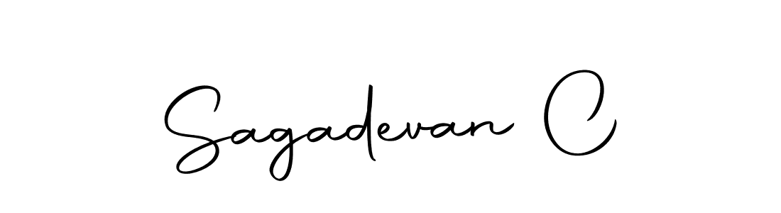 Here are the top 10 professional signature styles for the name Sagadevan C. These are the best autograph styles you can use for your name. Sagadevan C signature style 10 images and pictures png