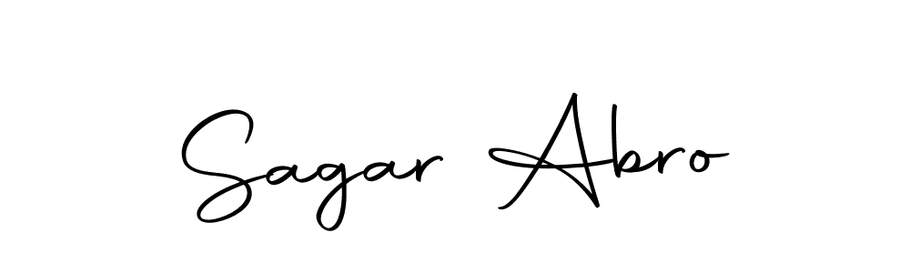 This is the best signature style for the Sagar Abro name. Also you like these signature font (Autography-DOLnW). Mix name signature. Sagar Abro signature style 10 images and pictures png