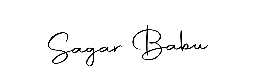 Make a beautiful signature design for name Sagar Babu. Use this online signature maker to create a handwritten signature for free. Sagar Babu signature style 10 images and pictures png