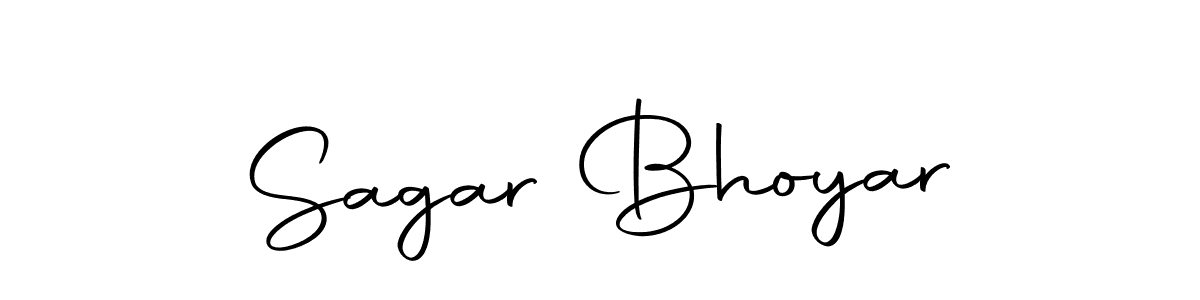 Make a beautiful signature design for name Sagar Bhoyar. With this signature (Autography-DOLnW) style, you can create a handwritten signature for free. Sagar Bhoyar signature style 10 images and pictures png