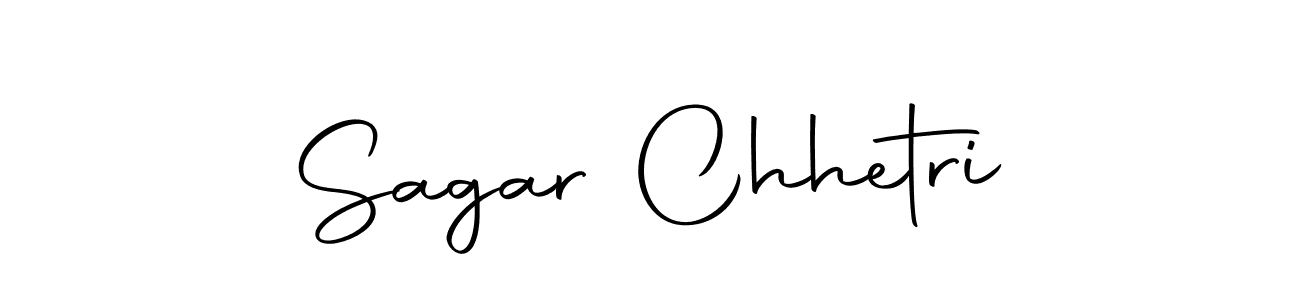 How to make Sagar Chhetri name signature. Use Autography-DOLnW style for creating short signs online. This is the latest handwritten sign. Sagar Chhetri signature style 10 images and pictures png