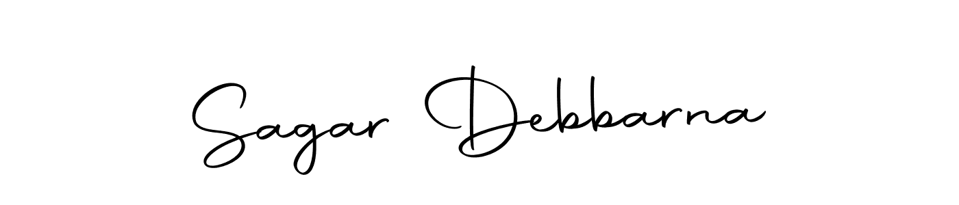 Design your own signature with our free online signature maker. With this signature software, you can create a handwritten (Autography-DOLnW) signature for name Sagar Debbarna. Sagar Debbarna signature style 10 images and pictures png