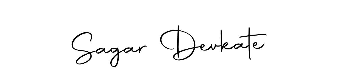 How to make Sagar Devkate name signature. Use Autography-DOLnW style for creating short signs online. This is the latest handwritten sign. Sagar Devkate signature style 10 images and pictures png