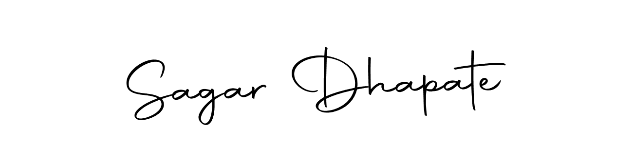 Use a signature maker to create a handwritten signature online. With this signature software, you can design (Autography-DOLnW) your own signature for name Sagar Dhapate. Sagar Dhapate signature style 10 images and pictures png