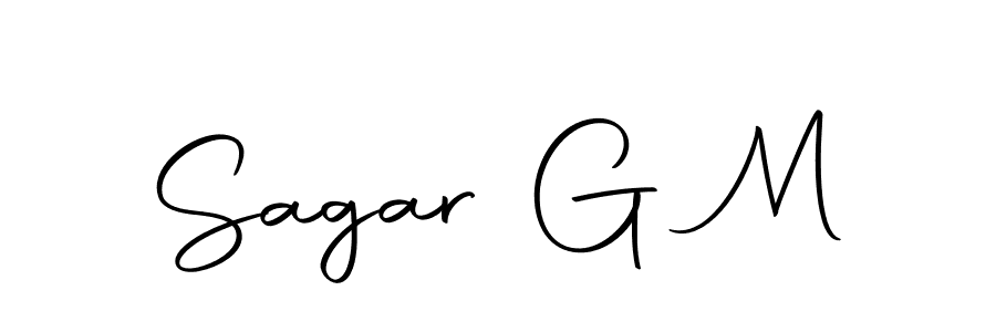 Here are the top 10 professional signature styles for the name Sagar G M. These are the best autograph styles you can use for your name. Sagar G M signature style 10 images and pictures png