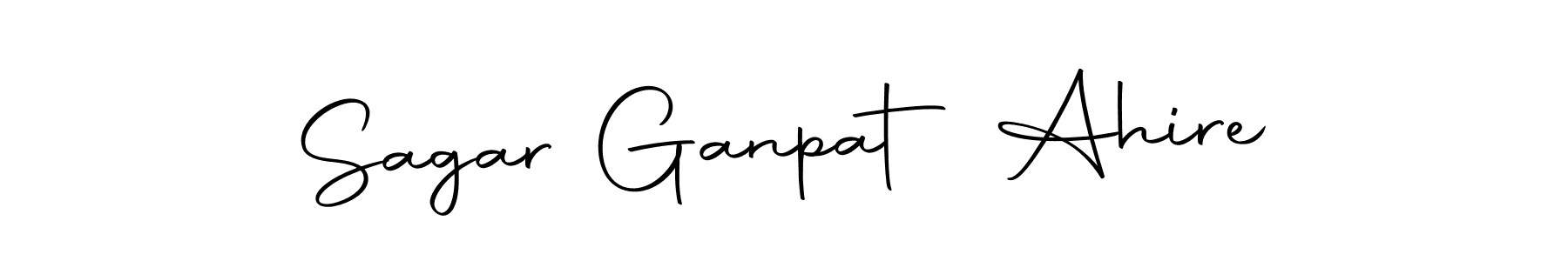 Make a beautiful signature design for name Sagar Ganpat Ahire. With this signature (Autography-DOLnW) style, you can create a handwritten signature for free. Sagar Ganpat Ahire signature style 10 images and pictures png