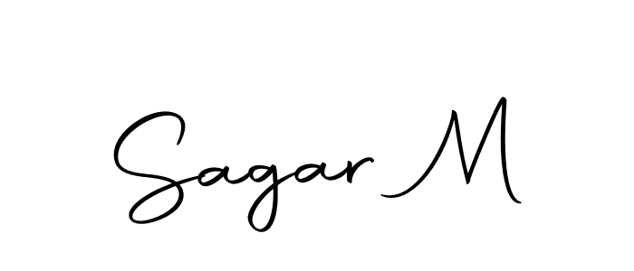Once you've used our free online signature maker to create your best signature Autography-DOLnW style, it's time to enjoy all of the benefits that Sagar M name signing documents. Sagar M signature style 10 images and pictures png