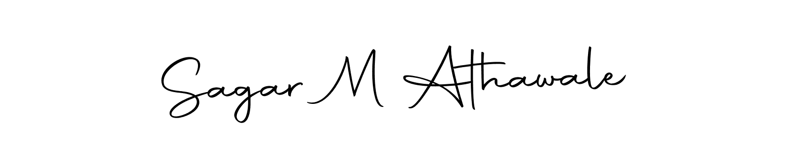 Also You can easily find your signature by using the search form. We will create Sagar M Athawale name handwritten signature images for you free of cost using Autography-DOLnW sign style. Sagar M Athawale signature style 10 images and pictures png