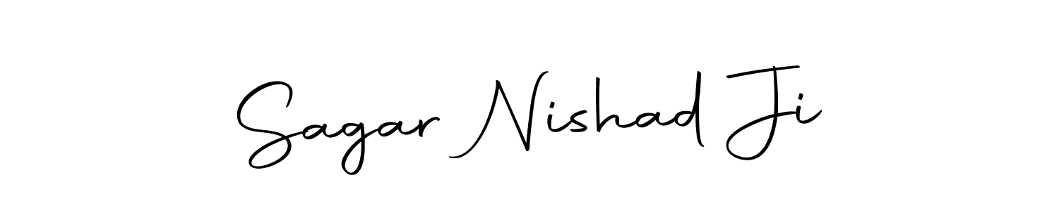 The best way (Autography-DOLnW) to make a short signature is to pick only two or three words in your name. The name Sagar Nishad Ji include a total of six letters. For converting this name. Sagar Nishad Ji signature style 10 images and pictures png