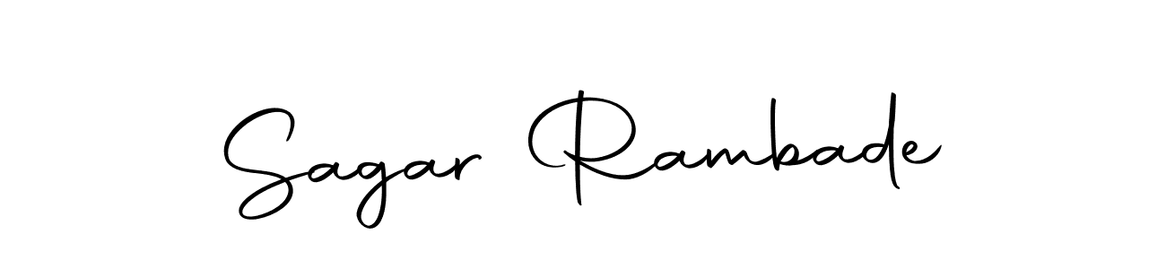 It looks lik you need a new signature style for name Sagar Rambade. Design unique handwritten (Autography-DOLnW) signature with our free signature maker in just a few clicks. Sagar Rambade signature style 10 images and pictures png