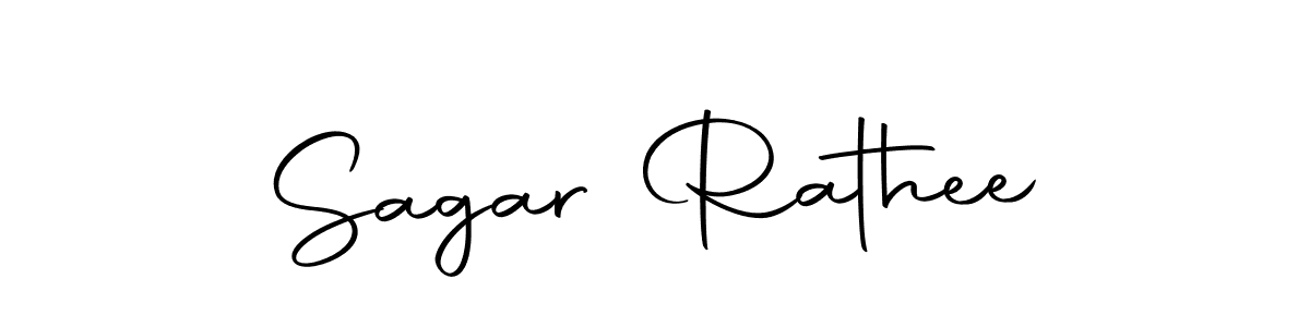 Create a beautiful signature design for name Sagar Rathee. With this signature (Autography-DOLnW) fonts, you can make a handwritten signature for free. Sagar Rathee signature style 10 images and pictures png