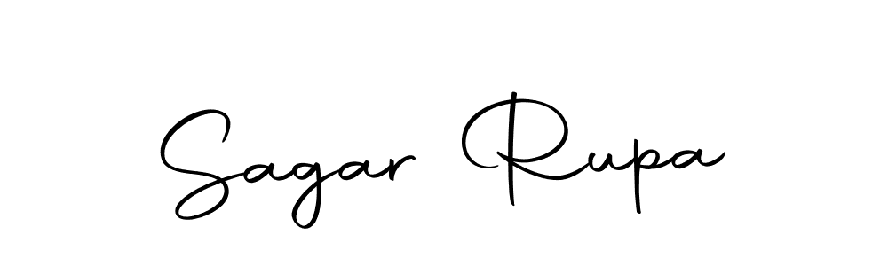 Create a beautiful signature design for name Sagar Rupa. With this signature (Autography-DOLnW) fonts, you can make a handwritten signature for free. Sagar Rupa signature style 10 images and pictures png