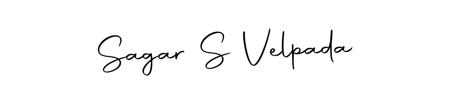 It looks lik you need a new signature style for name Sagar S Velpada. Design unique handwritten (Autography-DOLnW) signature with our free signature maker in just a few clicks. Sagar S Velpada signature style 10 images and pictures png