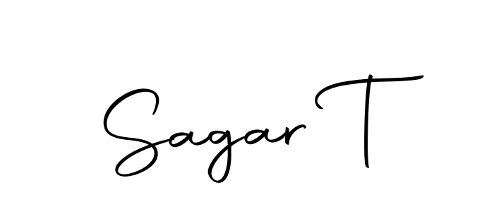 The best way (Autography-DOLnW) to make a short signature is to pick only two or three words in your name. The name Sagar T include a total of six letters. For converting this name. Sagar T signature style 10 images and pictures png