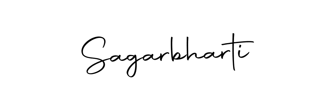 Sagarbharti stylish signature style. Best Handwritten Sign (Autography-DOLnW) for my name. Handwritten Signature Collection Ideas for my name Sagarbharti. Sagarbharti signature style 10 images and pictures png