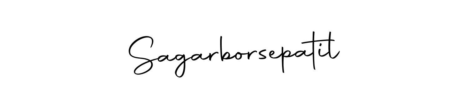 How to make Sagarborsepatil signature? Autography-DOLnW is a professional autograph style. Create handwritten signature for Sagarborsepatil name. Sagarborsepatil signature style 10 images and pictures png