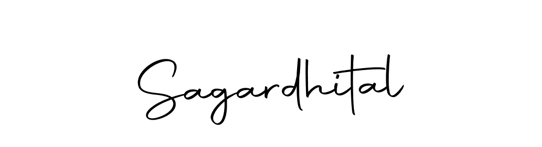 Make a beautiful signature design for name Sagardhital. With this signature (Autography-DOLnW) style, you can create a handwritten signature for free. Sagardhital signature style 10 images and pictures png
