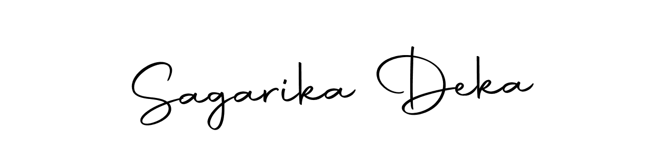 Sagarika Deka stylish signature style. Best Handwritten Sign (Autography-DOLnW) for my name. Handwritten Signature Collection Ideas for my name Sagarika Deka. Sagarika Deka signature style 10 images and pictures png