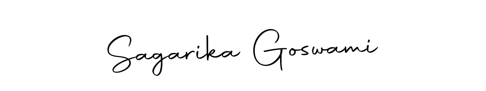 Make a beautiful signature design for name Sagarika Goswami. Use this online signature maker to create a handwritten signature for free. Sagarika Goswami signature style 10 images and pictures png