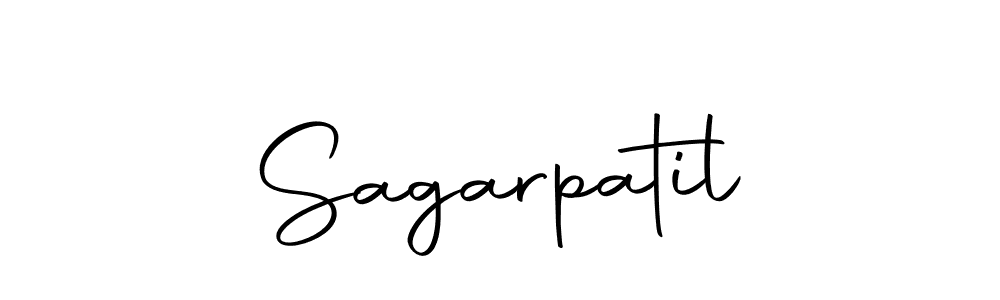 How to make Sagarpatil name signature. Use Autography-DOLnW style for creating short signs online. This is the latest handwritten sign. Sagarpatil signature style 10 images and pictures png