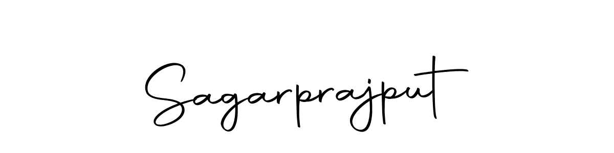 The best way (Autography-DOLnW) to make a short signature is to pick only two or three words in your name. The name Sagarprajput include a total of six letters. For converting this name. Sagarprajput signature style 10 images and pictures png