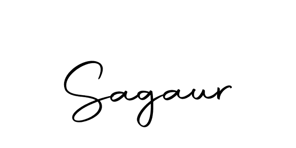 Use a signature maker to create a handwritten signature online. With this signature software, you can design (Autography-DOLnW) your own signature for name Sagaur. Sagaur signature style 10 images and pictures png
