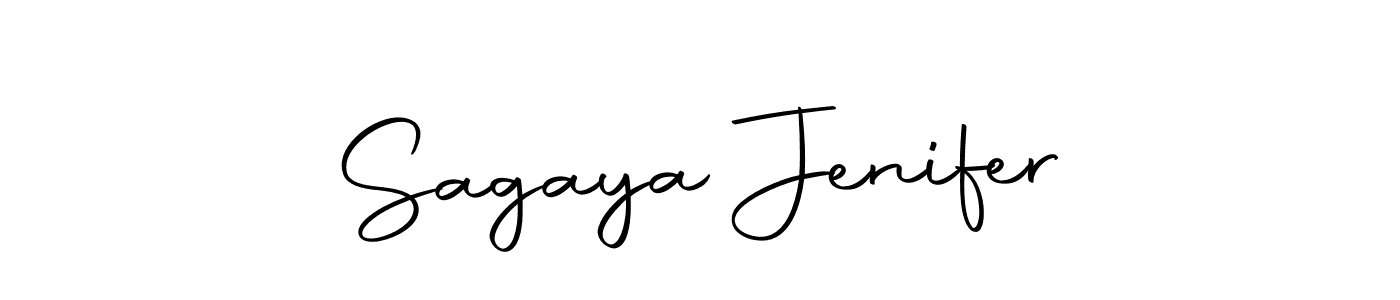 Sagaya Jenifer stylish signature style. Best Handwritten Sign (Autography-DOLnW) for my name. Handwritten Signature Collection Ideas for my name Sagaya Jenifer. Sagaya Jenifer signature style 10 images and pictures png