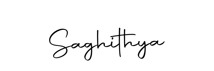 Use a signature maker to create a handwritten signature online. With this signature software, you can design (Autography-DOLnW) your own signature for name Saghithya. Saghithya signature style 10 images and pictures png