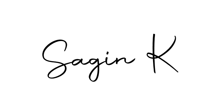 Here are the top 10 professional signature styles for the name Sagin K. These are the best autograph styles you can use for your name. Sagin K signature style 10 images and pictures png