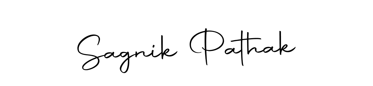 This is the best signature style for the Sagnik Pathak name. Also you like these signature font (Autography-DOLnW). Mix name signature. Sagnik Pathak signature style 10 images and pictures png