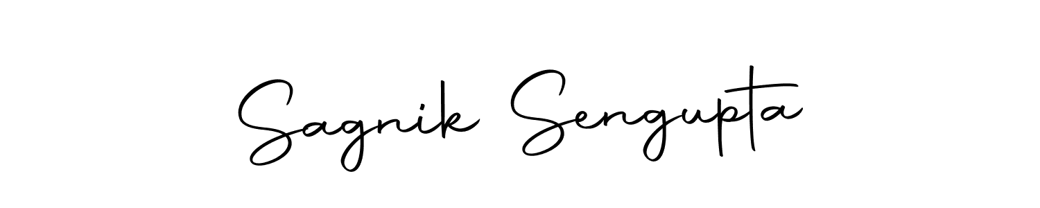 Design your own signature with our free online signature maker. With this signature software, you can create a handwritten (Autography-DOLnW) signature for name Sagnik Sengupta. Sagnik Sengupta signature style 10 images and pictures png