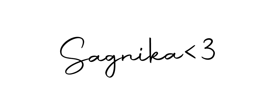 You can use this online signature creator to create a handwritten signature for the name Sagnika<3. This is the best online autograph maker. Sagnika<3 signature style 10 images and pictures png