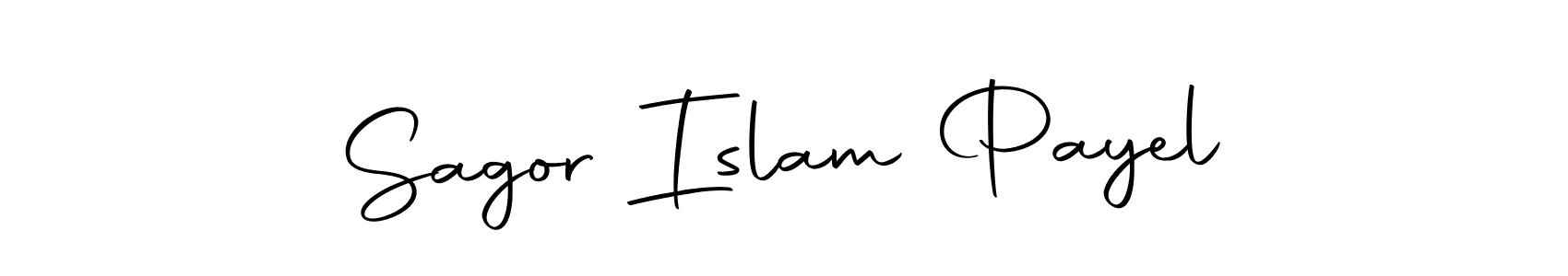 if you are searching for the best signature style for your name Sagor Islam Payel. so please give up your signature search. here we have designed multiple signature styles  using Autography-DOLnW. Sagor Islam Payel signature style 10 images and pictures png