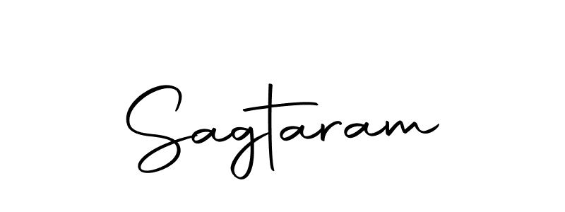 Design your own signature with our free online signature maker. With this signature software, you can create a handwritten (Autography-DOLnW) signature for name Sagtaram. Sagtaram signature style 10 images and pictures png