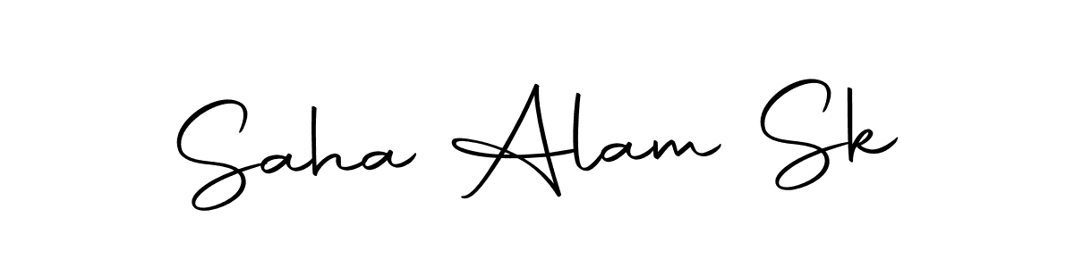 Make a short Saha Alam Sk signature style. Manage your documents anywhere anytime using Autography-DOLnW. Create and add eSignatures, submit forms, share and send files easily. Saha Alam Sk signature style 10 images and pictures png