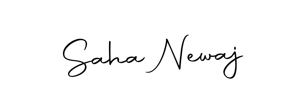 Design your own signature with our free online signature maker. With this signature software, you can create a handwritten (Autography-DOLnW) signature for name Saha Newaj. Saha Newaj signature style 10 images and pictures png